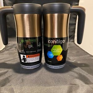 Contigo Handled Autoseal, Insulated Travel Mug 2pk